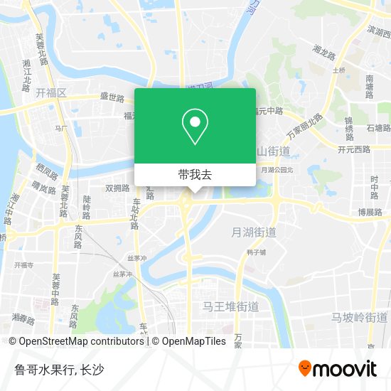 鲁哥水果行地图