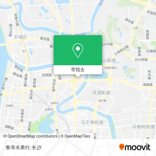 鲁哥水果行地图