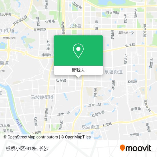 板桥小区-31栋地图