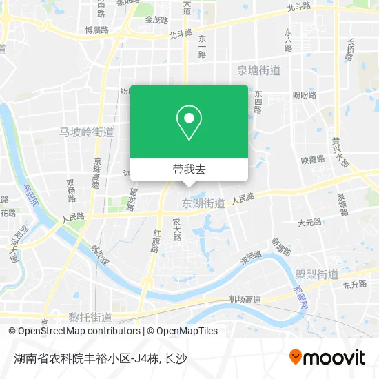 湖南省农科院丰裕小区-J4栋地图