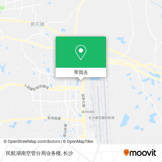 民航湖南空管分局业务楼地图