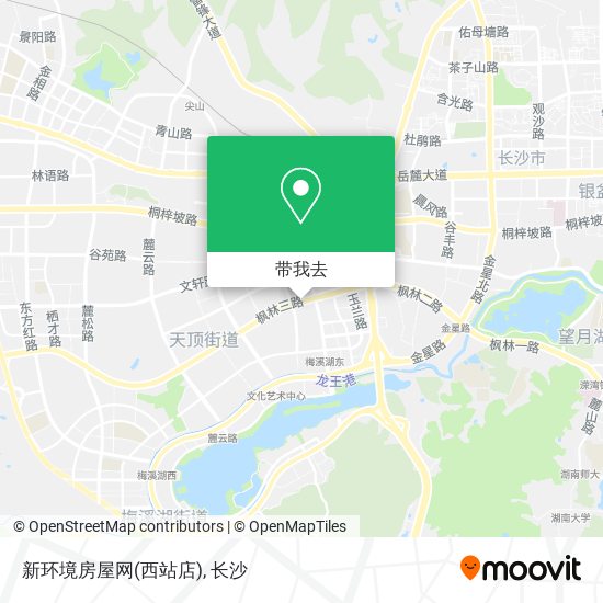 新环境房屋网(西站店)地图