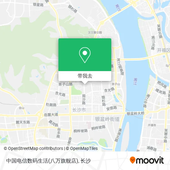 中国电信数码生活(八万旗舰店)地图