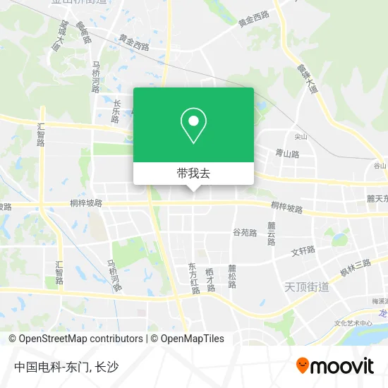中国电科-东门地图