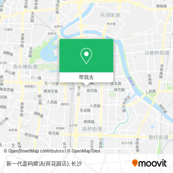 新一代盖码煨汤(荷花园店)地图