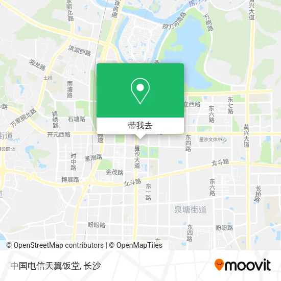 中国电信天翼饭堂地图