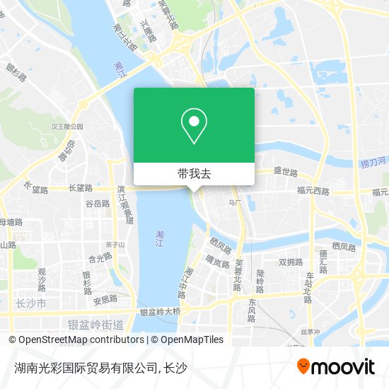 湖南光彩国际贸易有限公司地图