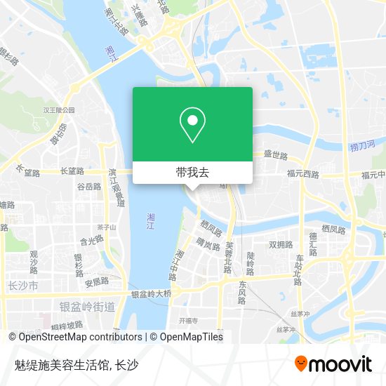 魅缇施美容生活馆地图