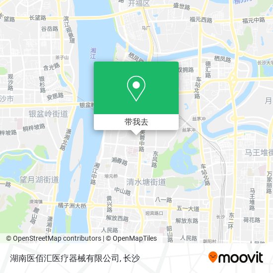 湖南医佰汇医疗器械有限公司地图