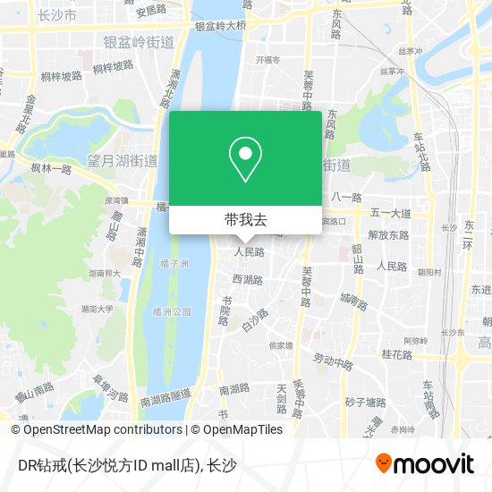 DR钻戒(长沙悦方ID mall店)地图