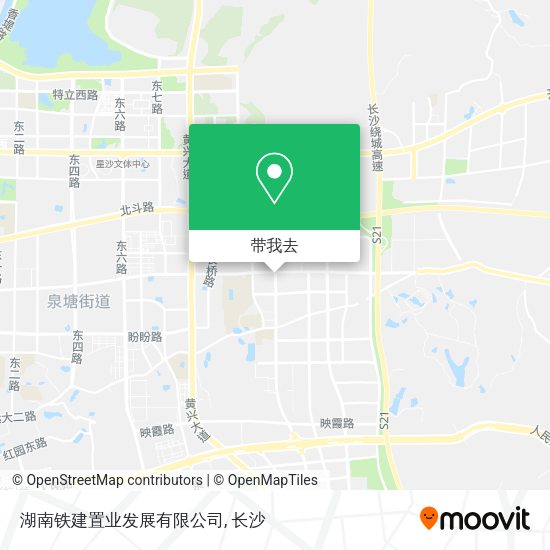 湖南铁建置业发展有限公司地图