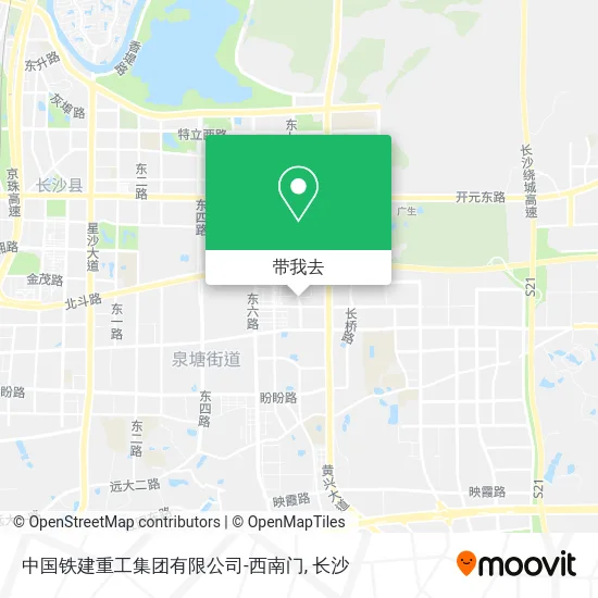 中国铁建重工集团有限公司-西南门地图