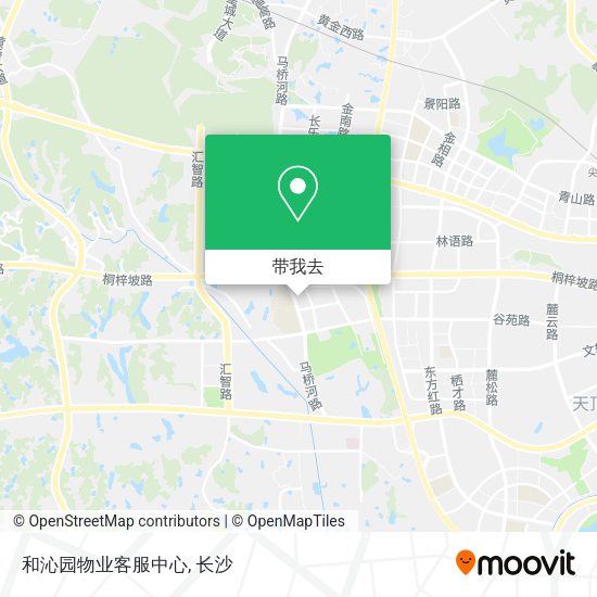 和沁园物业客服中心地图