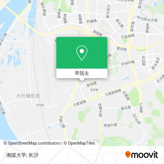 湘煤大学地图