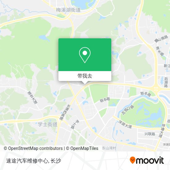 速途汽车维修中心地图