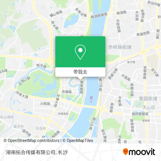 湖南拓合传媒有限公司地图
