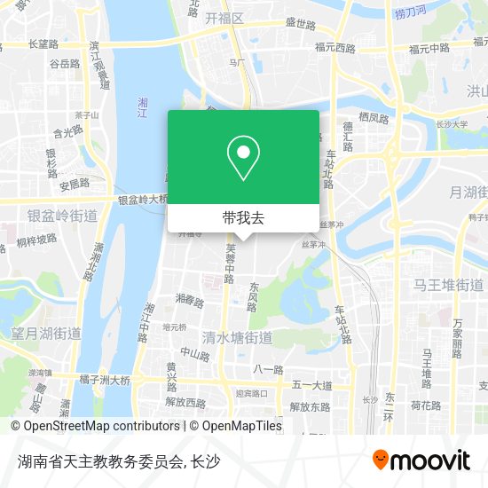 湖南省天主教教务委员会地图