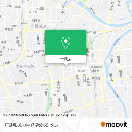 广播电视大学(药学分校)地图