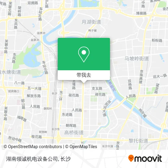湖南领诚机电设备公司地图