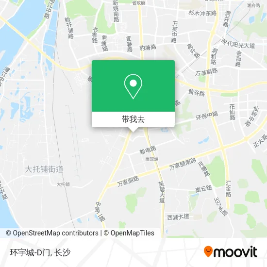 环宇城-D门地图