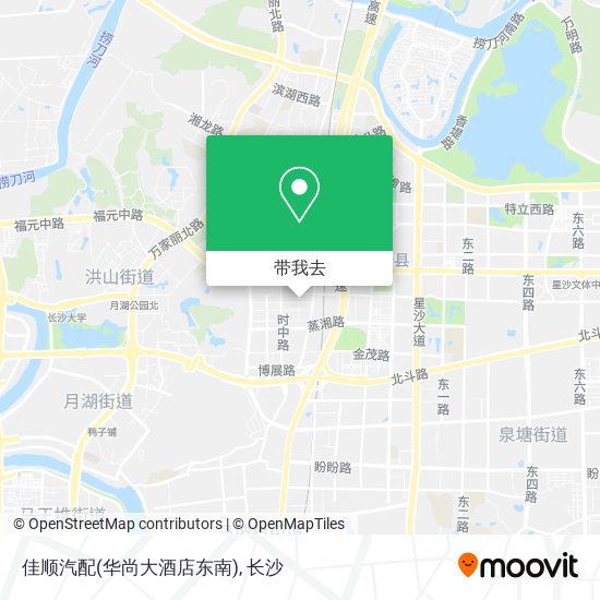 佳顺汽配(华尚大酒店东南)地图