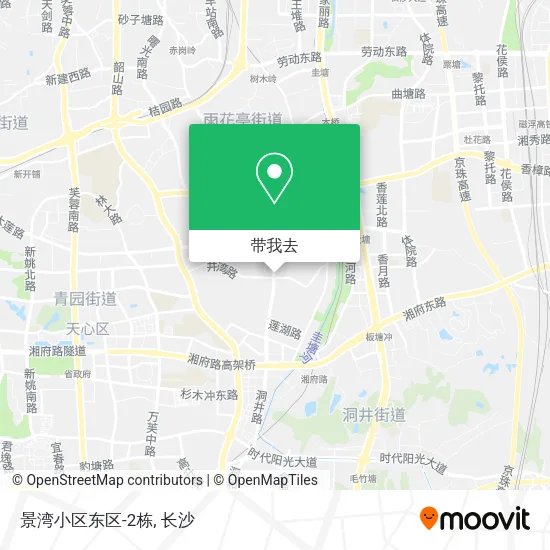 景湾小区东区-2栋地图