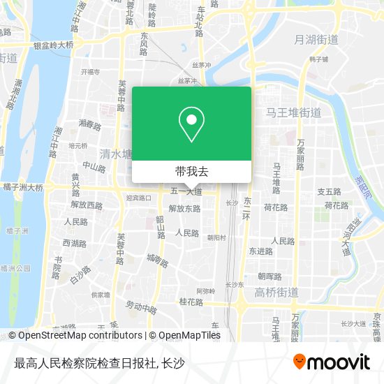 最高人民检察院检查日报社地图