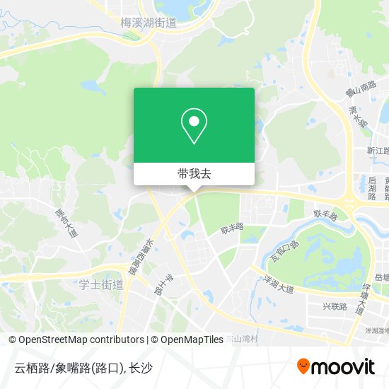 云栖路/象嘴路(路口)地图