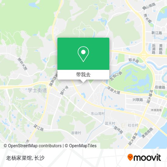 老杨家菜馆地图