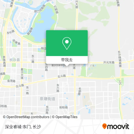 深业睿城-东门地图