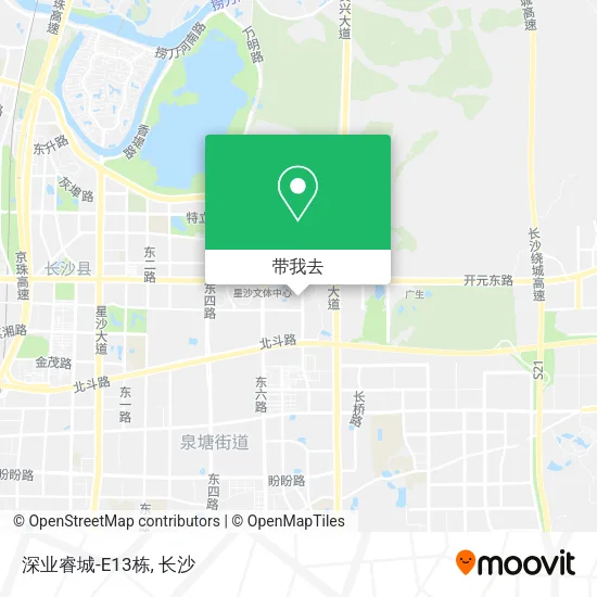 深业睿城-E13栋地图