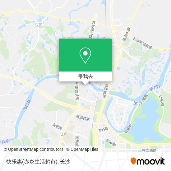 快乐惠(赤炎生活超市)地图