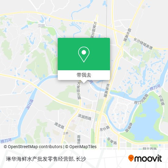琳华海鲜水产批发零售经营部地图