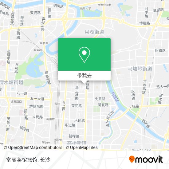 富丽宾馆旅馆地图