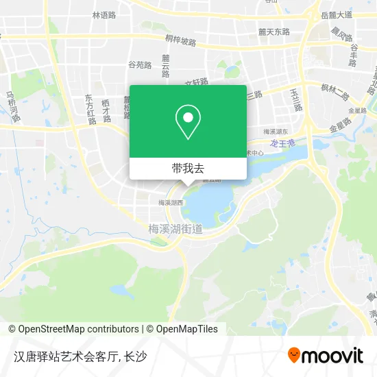 汉唐驿站艺术会客厅地图