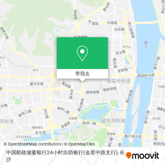 中国邮政储蓄银行24小时自助银行(金星中路支行)地图