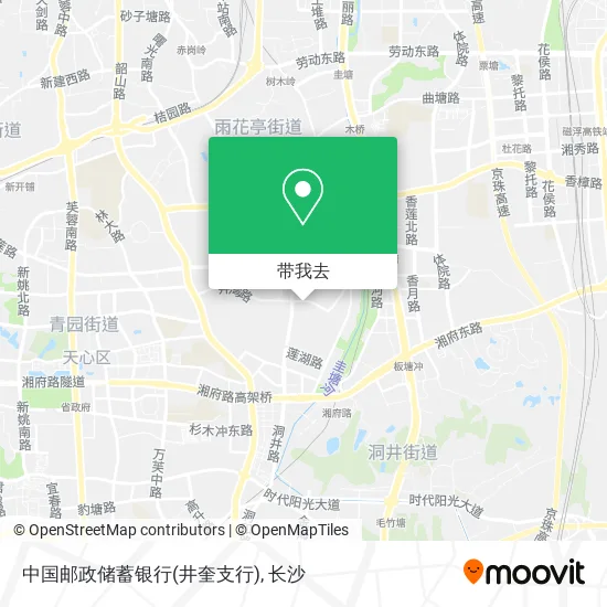 中国邮政储蓄银行(井奎支行)地图