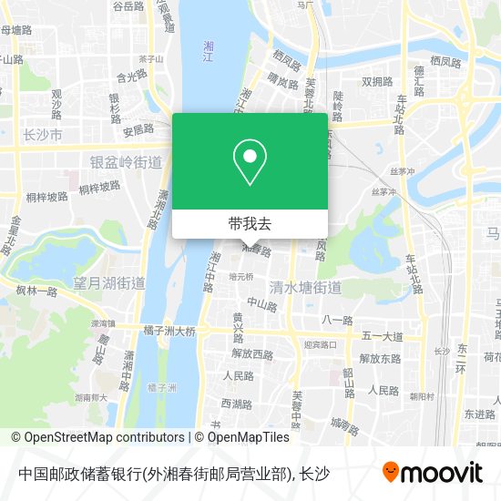 中国邮政储蓄银行(外湘春街邮局营业部)地图