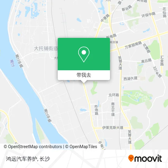鸿远汽车养护地图