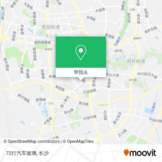 72行汽车玻璃地图