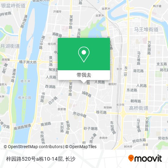 梓园路520号a栋10-14层地图
