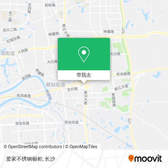 爱家不绣钢橱柜地图
