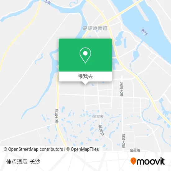 佳程酒店地图