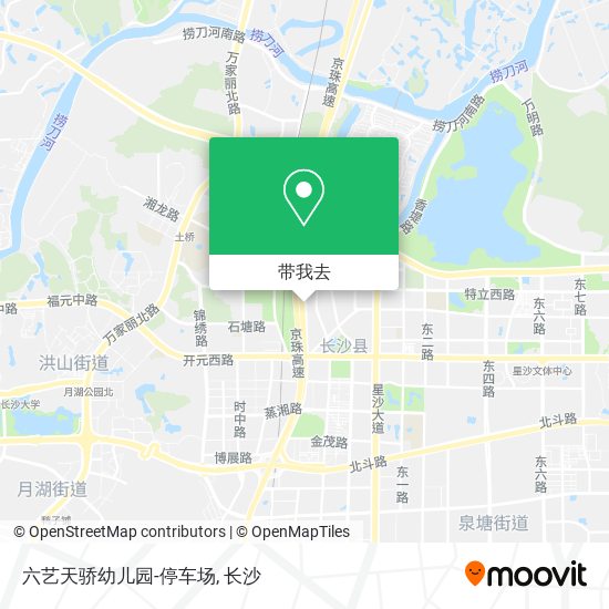 六艺天骄幼儿园-停车场地图