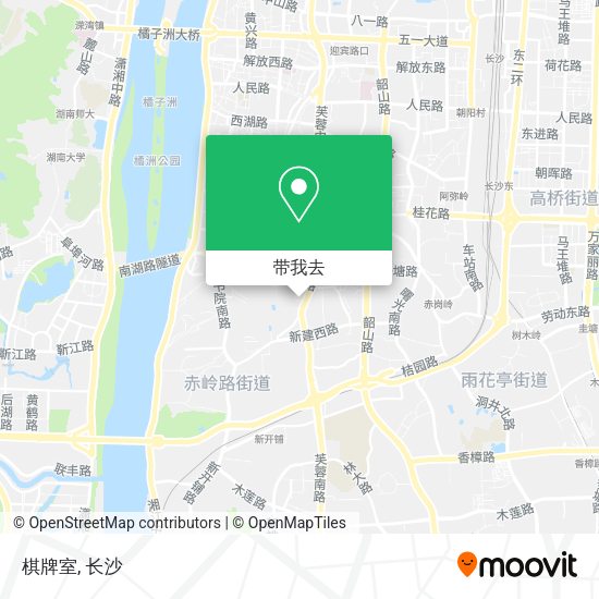 棋牌室地图