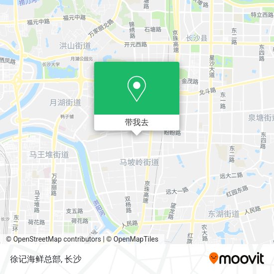 徐记海鲜总部地图
