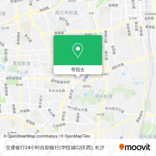 交通银行24小时自助银行(华悦城C2区西)地图