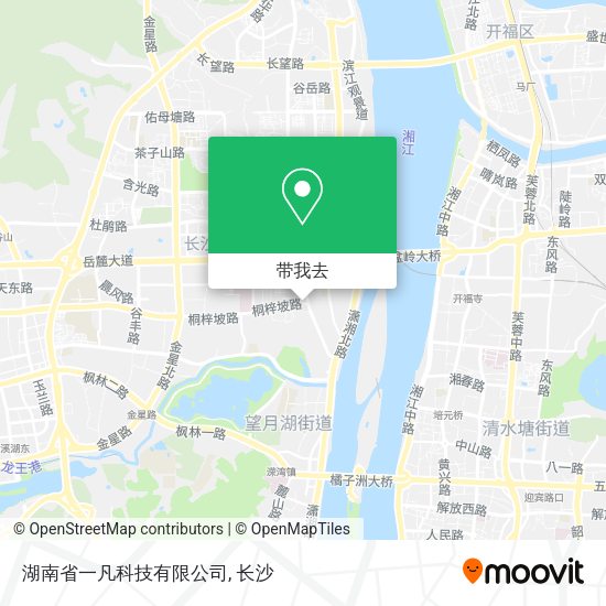 湖南省一凡科技有限公司地图