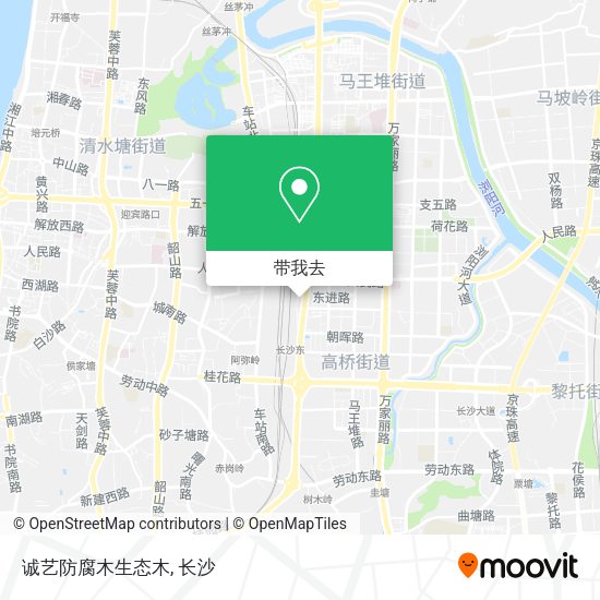诚艺防腐木生态木地图