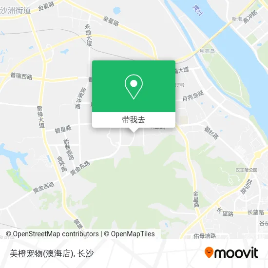 美橙宠物(澳海店)地图